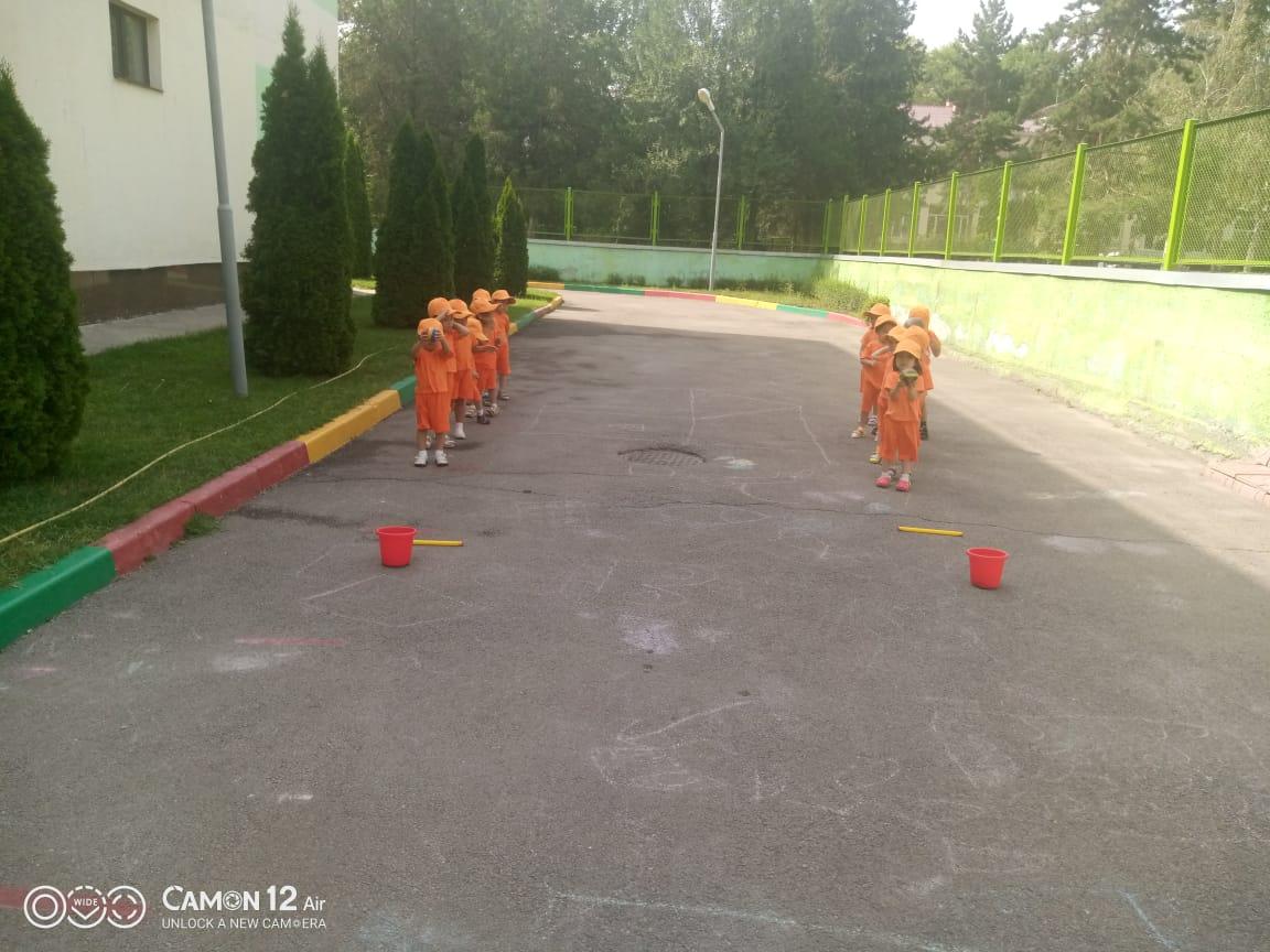 Спорттық мереке: "Біз салауатты өмір салтын сақтаймыз" Ересектер "Балдырған" тобы