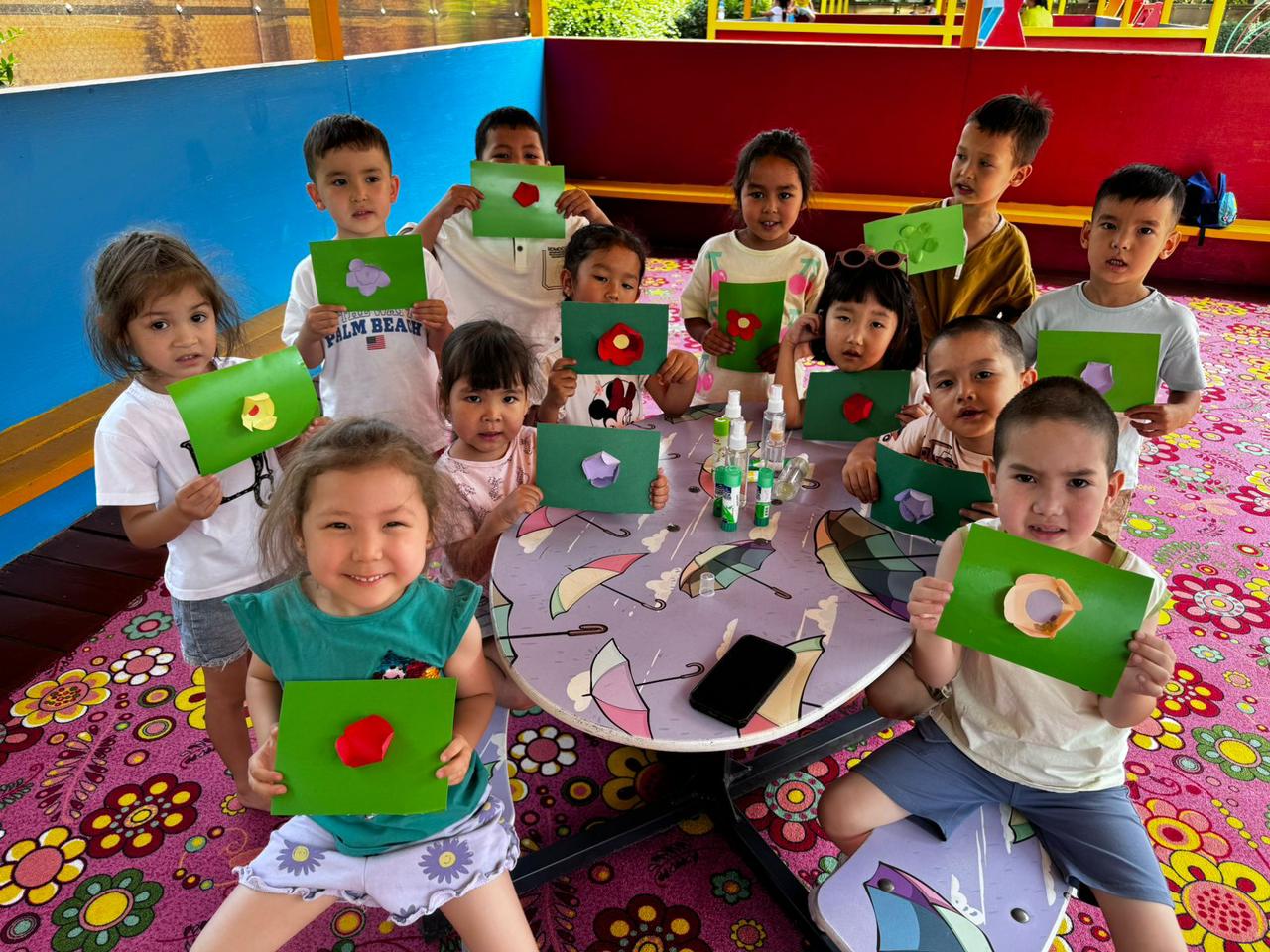 Ойын-сауық: «Гүлденген табиғат», Мектепалды "Ақжелкен" тобы