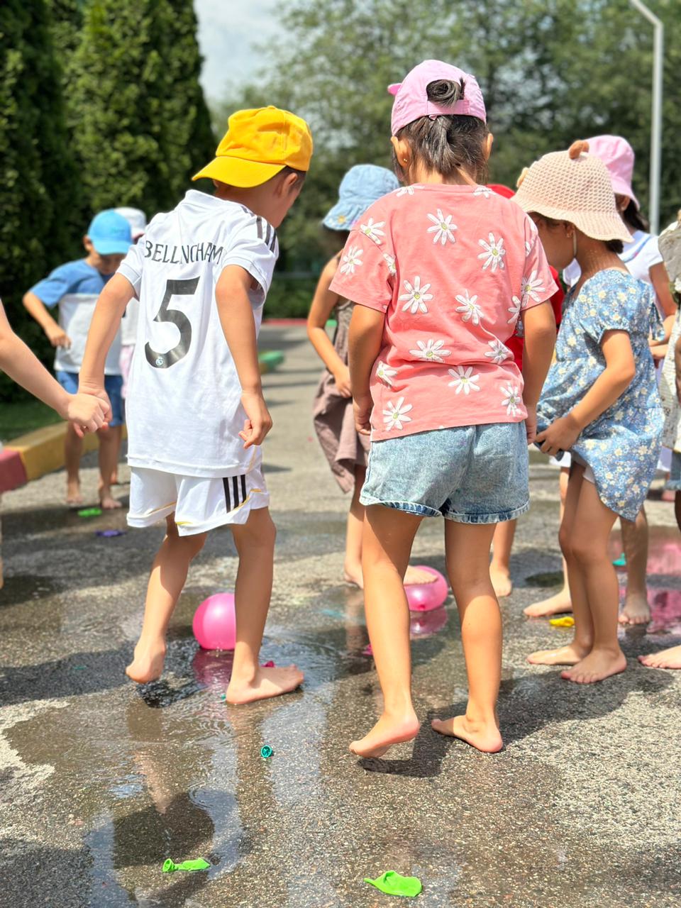 Жазғы-сауықтыру шынықтыру шаралары, "Жазда келді көңілді", Мектепалды "Ақжелкен" тобы