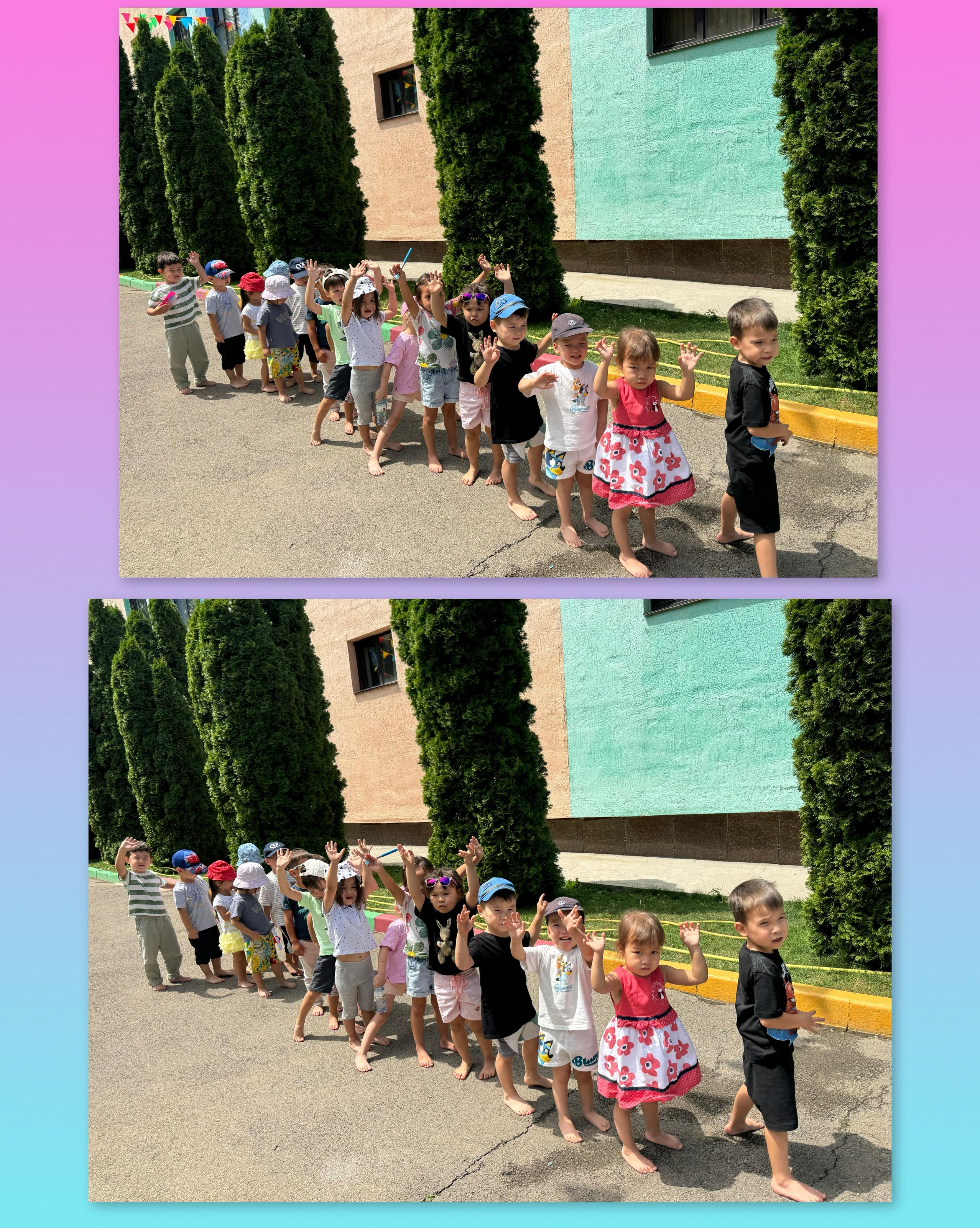 Жазғы сауықтыру кезіндегі шынықтыру шаралары, Ересектер "Құлыншақ" тобы