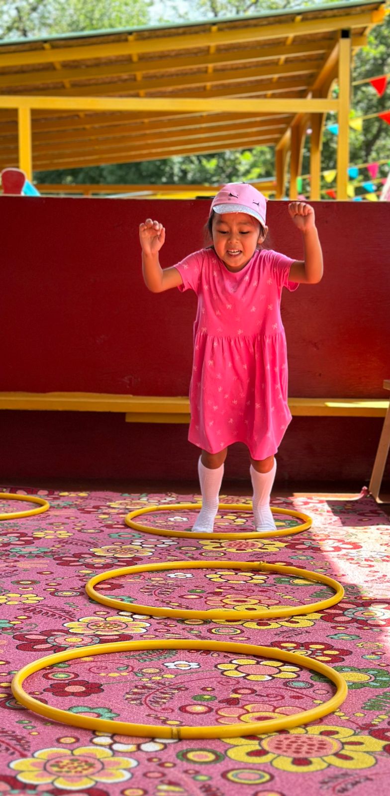 Жазғы сауықтыру кезіндегі еркін ойындар, Мектепалды "Ақжелкен" тобы