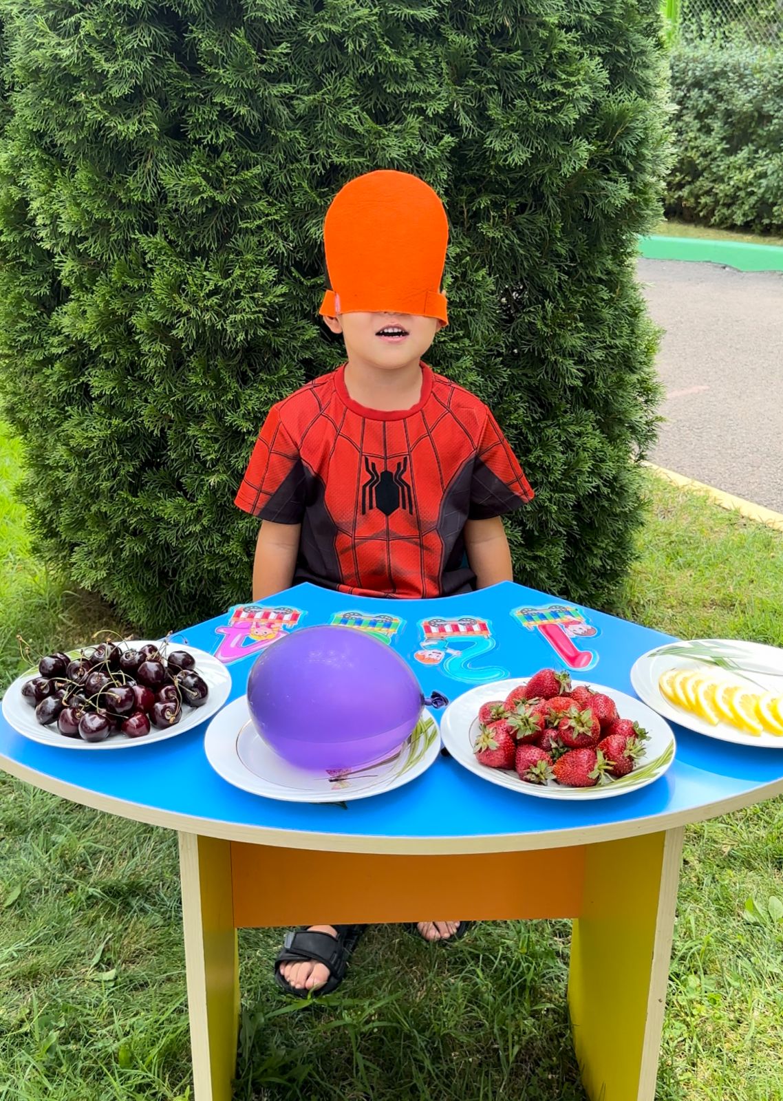 Жазғы сауықтыру кезіндегі еркін әрекеттер, "1,2,3,4" ойыны, Мектепалды "Ақжелкен" тобы