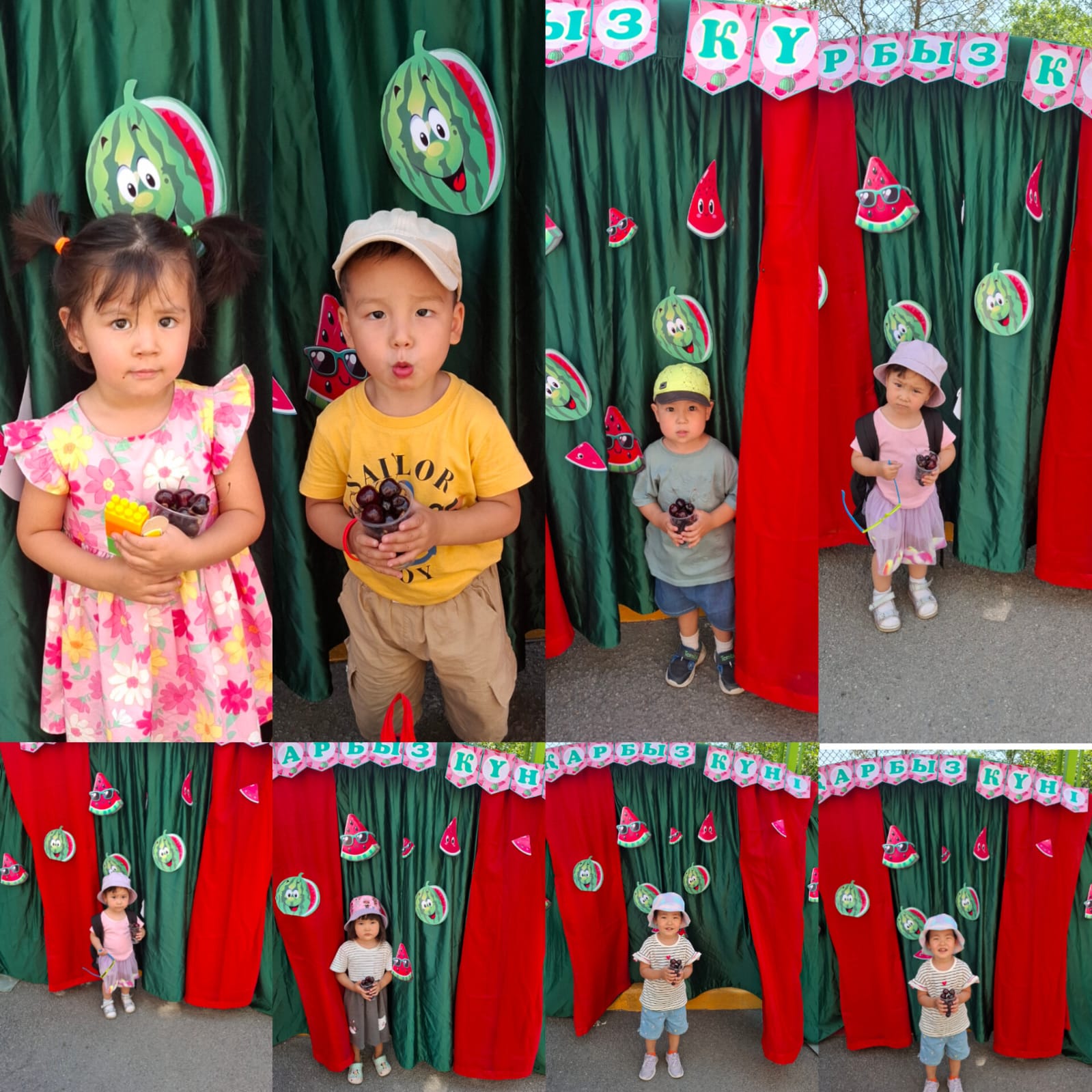 Ойын-сауық: "Қарбыздар күні", Ортаңғы "Балдырған" тобы