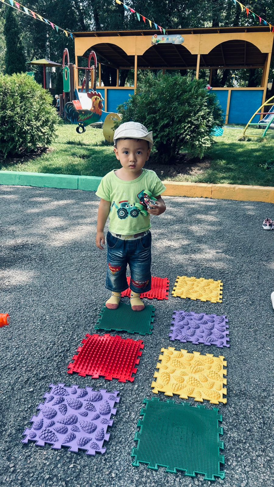 Жазғы сауықтыру кезіндегі шынықтыру шаралары, Кіші "Балапан" тобы