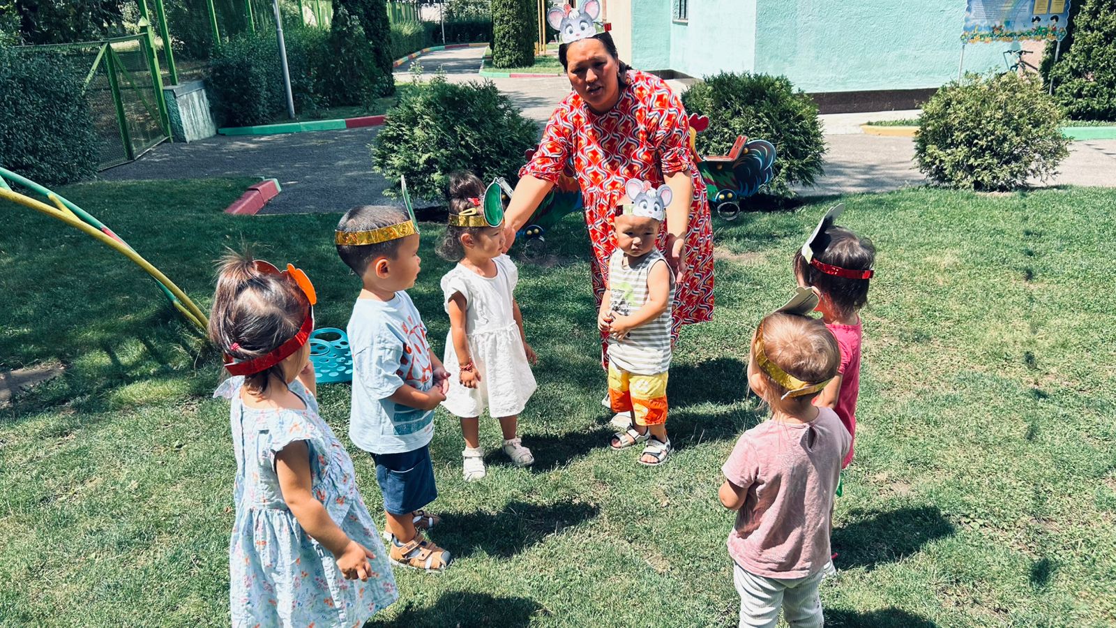 Жазғы сауықтыру кезіндегі қимылды ойындар, Кіші "Балапан" тобы