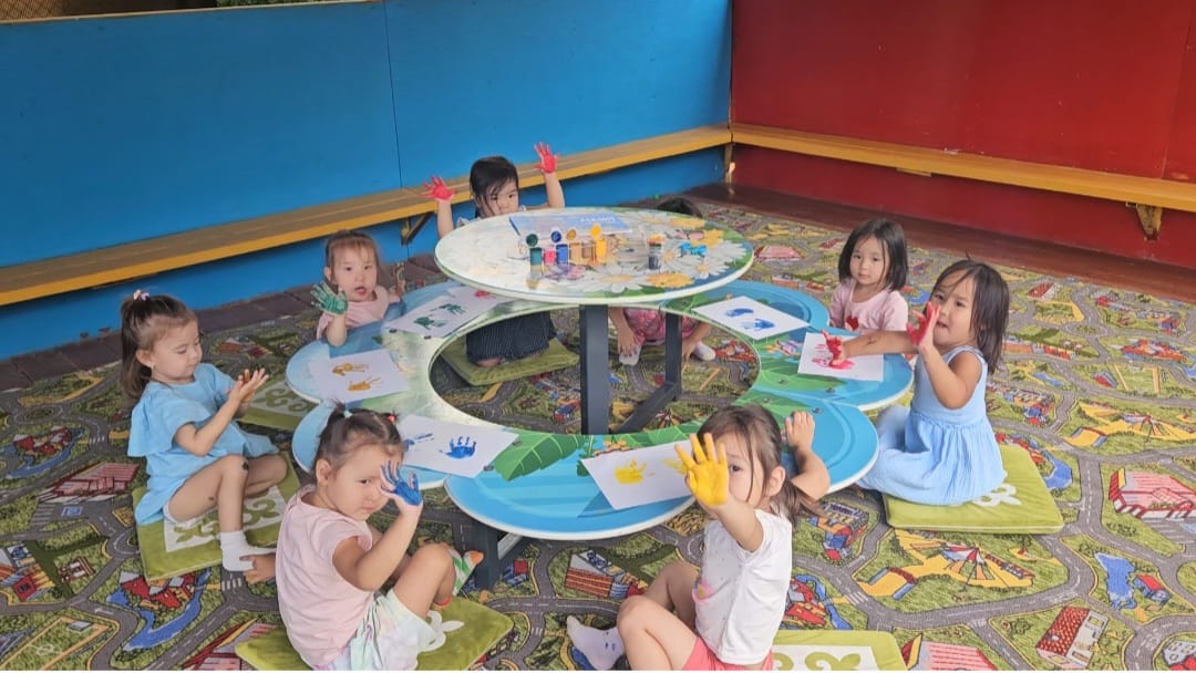 Жазғы сауықтыру кезіндегі сурет салу еркін әрекеттері, Ортаңғы "Ботақан" тобы