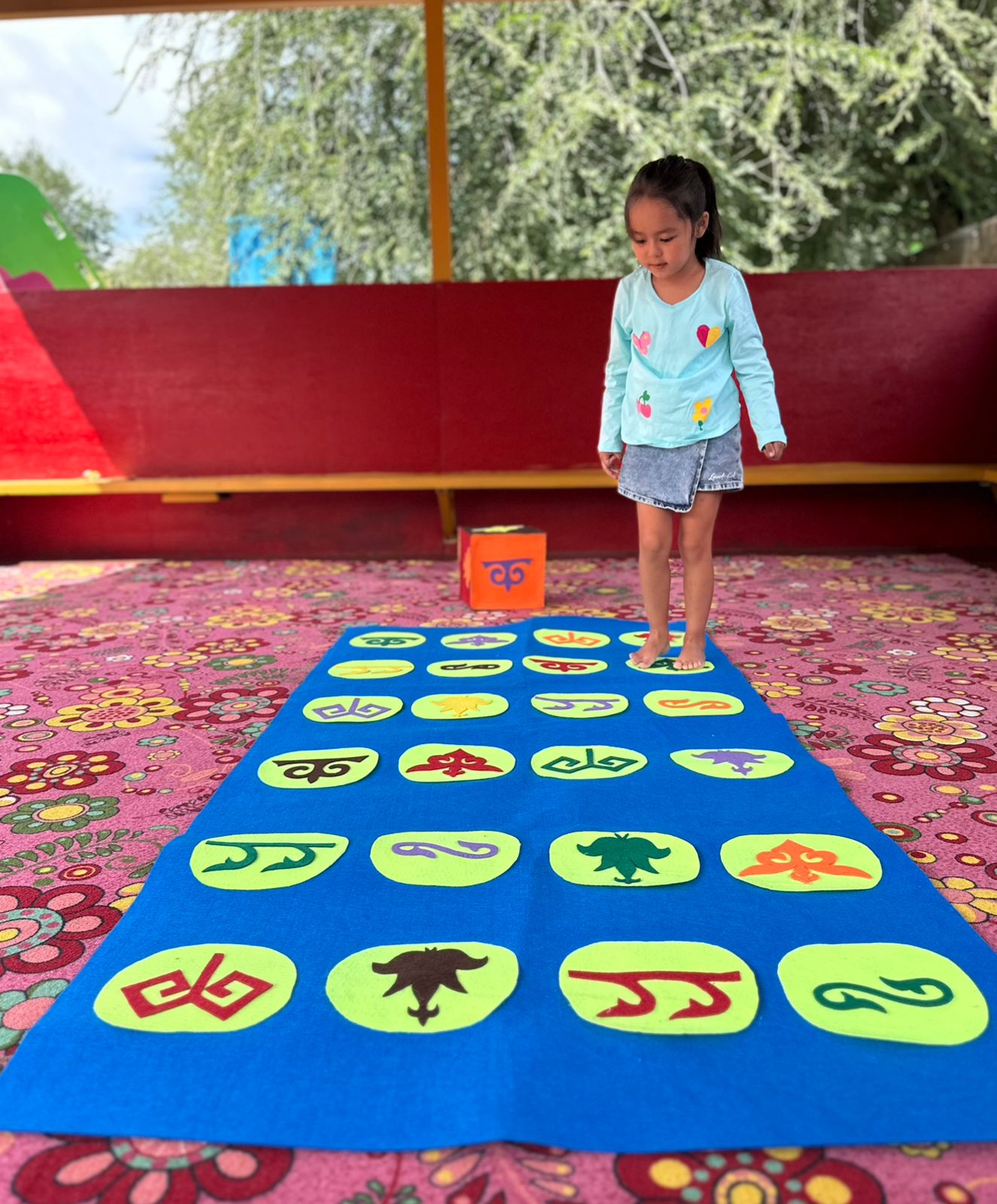 Жазғы-сауықтыру кезіндегі ойындар, "Оюлар ойыны", Мектепалды "Ақжелкен" тобы