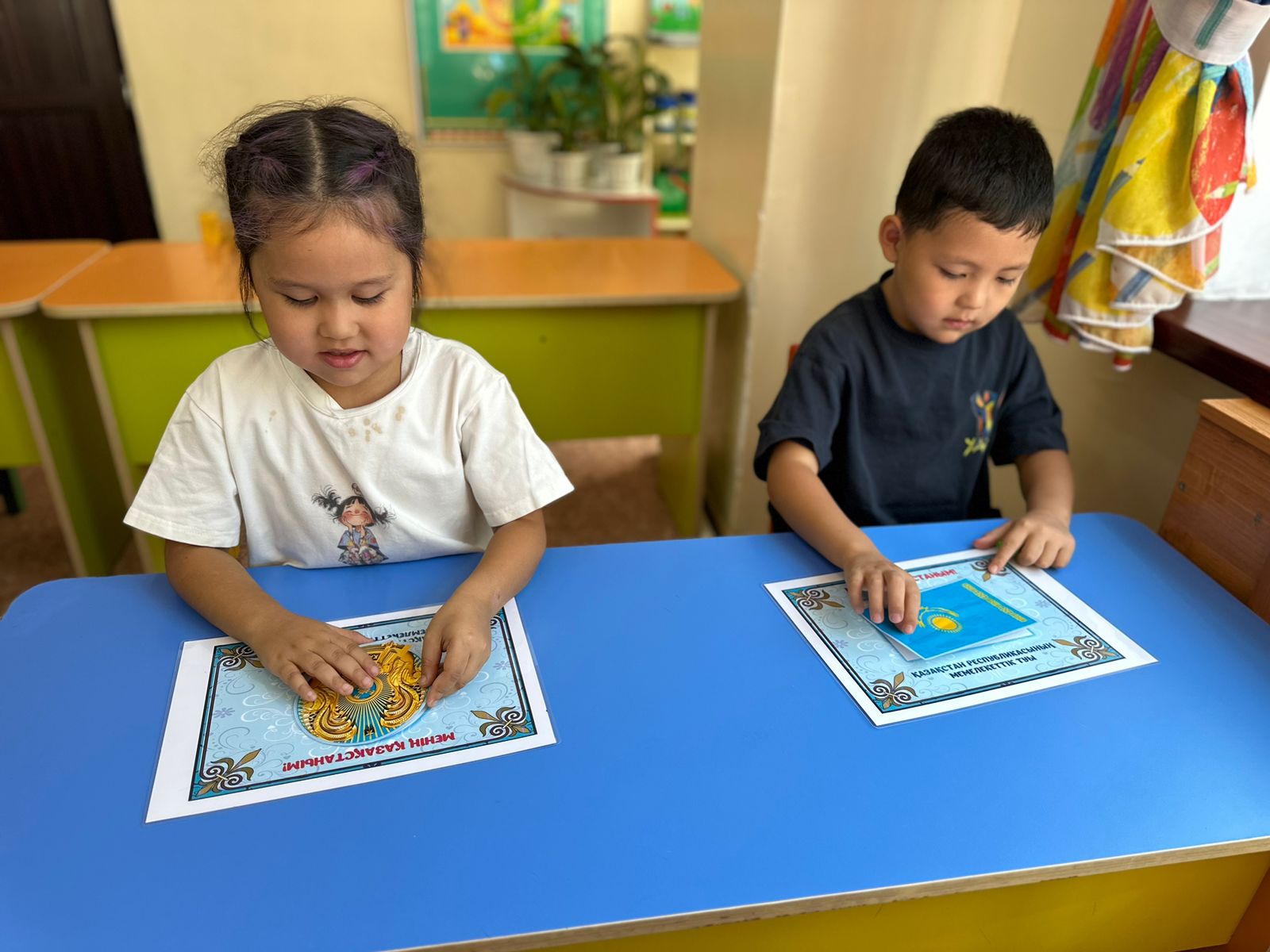 "Менің Отаным-Қазақстан" интерактивті мерекелік шара, Мектепалды "Ақжелкен" тобы