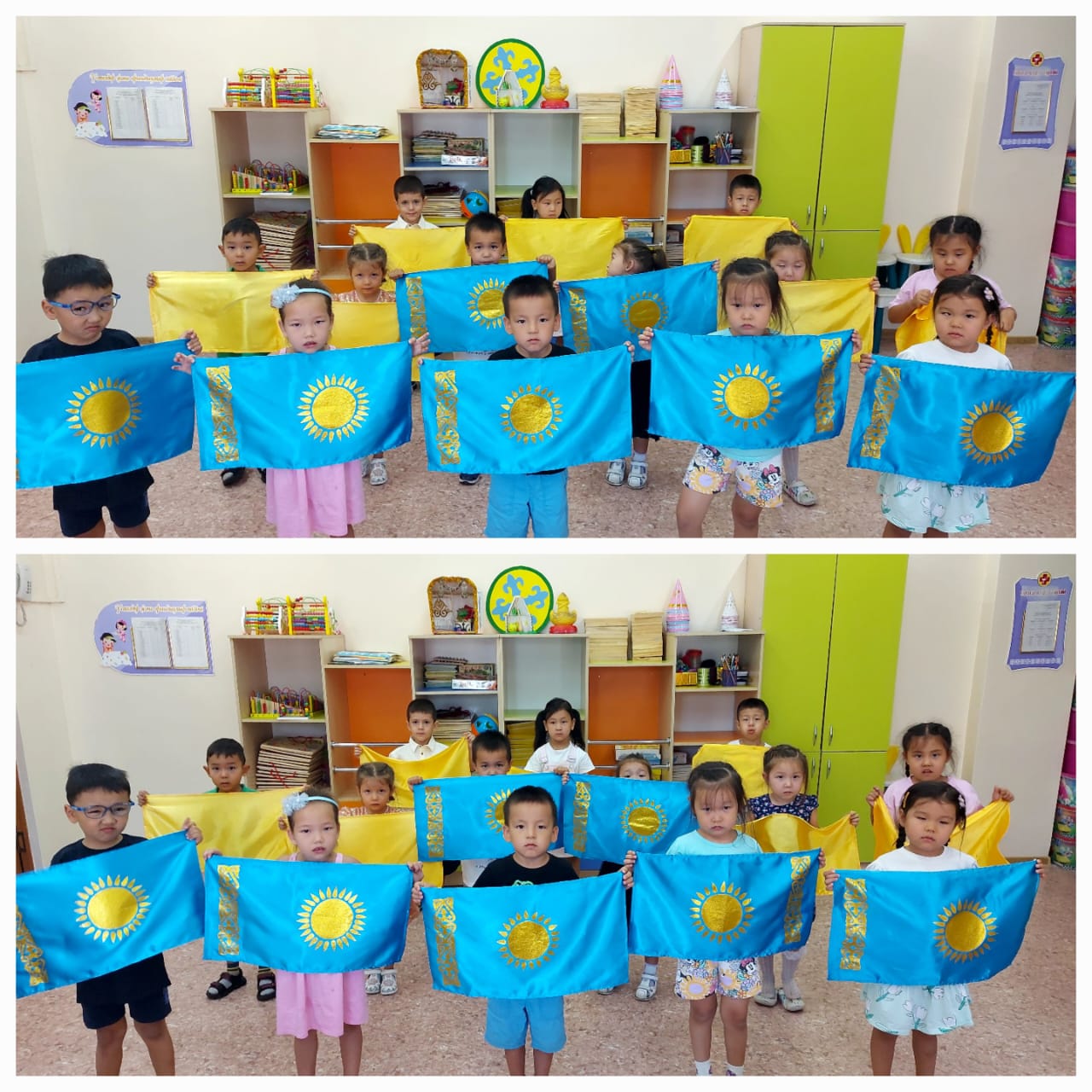"Менің Отаным-Қазақстан" интерактивті мерекелік шара, Мектепалды "Күншуақ" тобы"