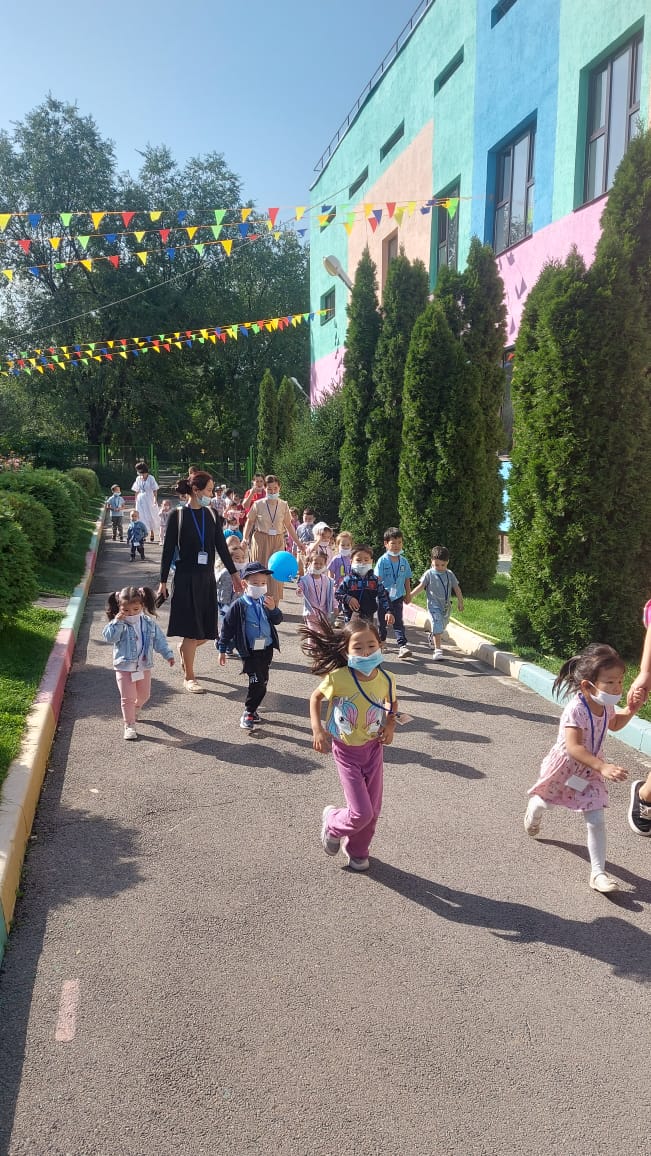 Жер сілкінісі кезіндегі эвакуациялық жаттығу, Жас ерекшеліктегі топтардың тәрбиеленушілері