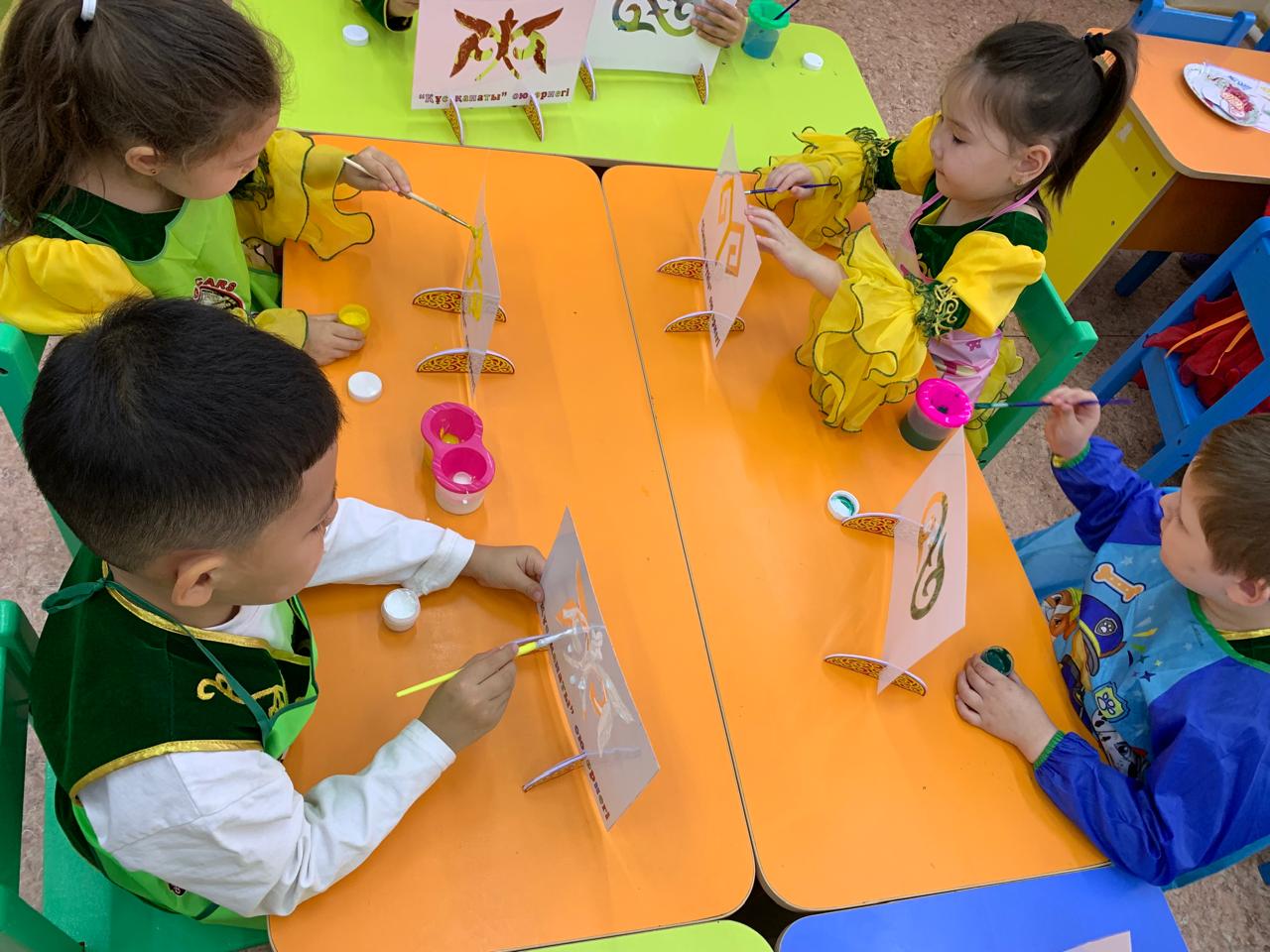 Ашық көрсетілім, Тақырыбы «Ұлттық құндылықтар біздің байлығымыз» Мектепалды «Ақжелкен» тобы