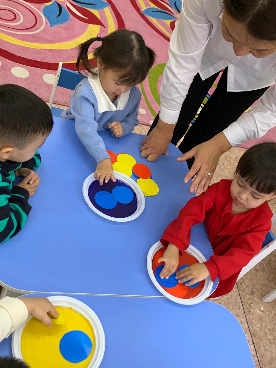 Ашық көрсетілім, Тақырыбы «Ғажайып күн шуағы» Кіші «Балапан» тобы